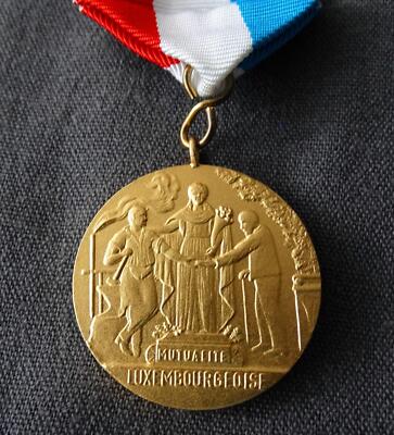 Luxemburg - Medaille Federation nationale Mutualite, in Etui