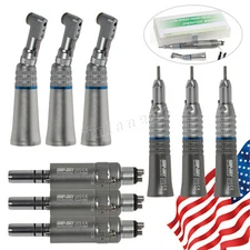 Dental Low Slow Speed Handpieces Contra Angle/Straight/Air Motor 4Hole NSK Style