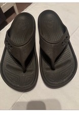 Crocs Unisex Capri V Flip Flop Sandals Chocolate Brown Women Size 11 Or Men s 9