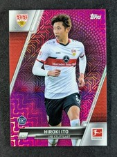 2021-22 Bundesliga Japan Ed. HIROKI ITO 222/299 RC Chrome Pink Mojo Ref. #93
