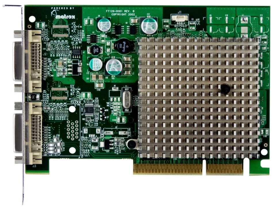 Graphics Card Matrox MGA-650 64MB F7129-0001 P65-MDDA8X64F AGP - Image 2 of 2