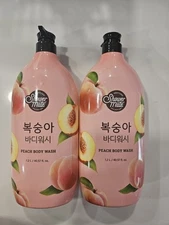 2 Pack Shower Mate Peach Body Wash 40.5 fl oz - US Seller