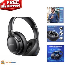 Foldable Bluetooth Headphones with Deep Bass  65H Battery Life