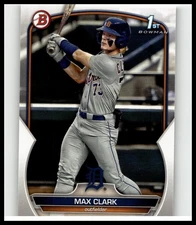 2023 1st Bowman Max Clark #BD-76 Tigers RC