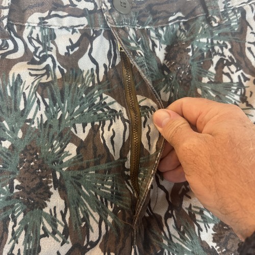 Vintage Camo Men's 2XL Piney Woods Natural Adjustable Waist Pants Made In USA - Picture 6 of 18