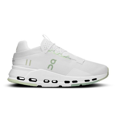 Women's On Cloudnova 2, White/Sage, 5.5 B Medium US