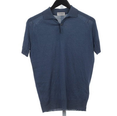 New JOHN SMEDLEY 100% Pure New Wool Jumper Polo Sweater Shirt Small S England