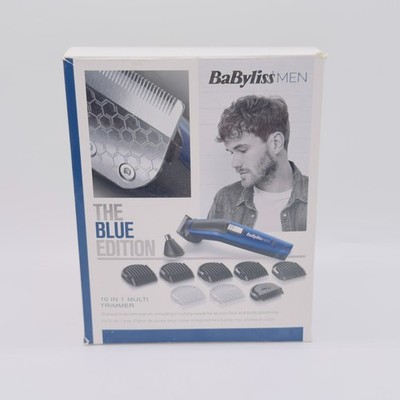 BaByliss Blue Edition 10-in-1 Multi-Trimmer: Vielseitiger Haarschneider für Männ