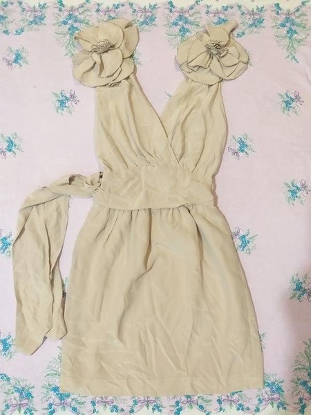 Women French Connection Dress Beige 36 / S / 44 #8MUI