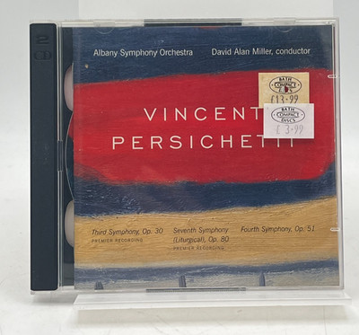 Vincent Persichetti: Third, Fourth, and Seventh Symphonies 2 CD 2005
