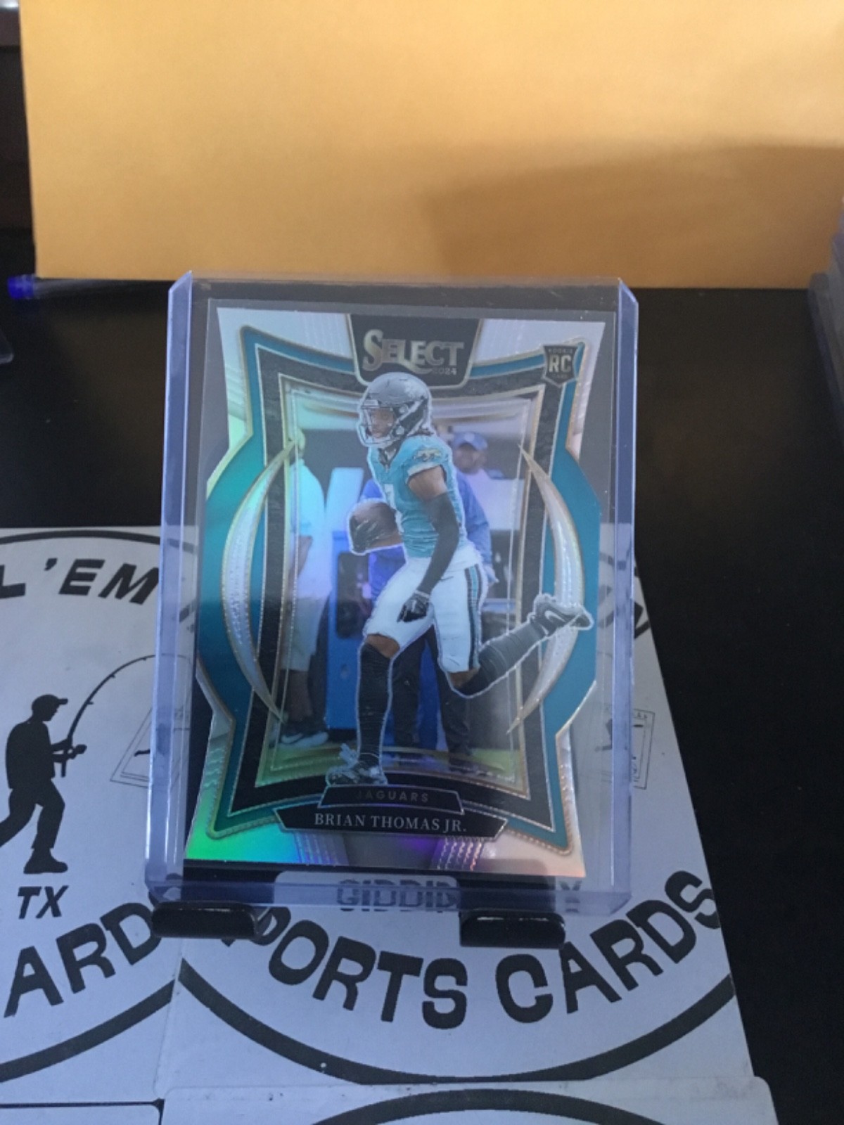 2024 SELECT SILVER DIE CUT PRIZM ROOKIE BRIAN THOMAS JR #91!