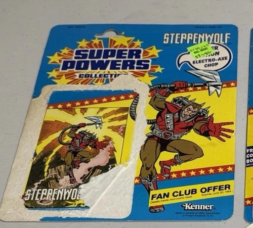Kenner  DC Super Powers:  Stephen Wolf Cardstock