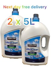 Kirkland Signature Ultra Clean Non Bio Laundry Detergent Odour 178Washes  2 X 5L 3.70 per litre
