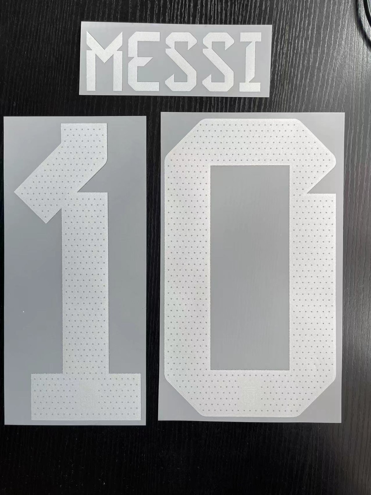 Argentina 2022 Lionel Messi Player Size Soccer Shirt Nameset Name Number ID