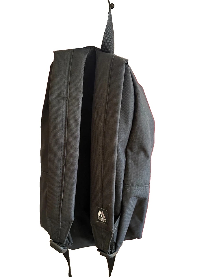 Mochila de Equipaje Everest con Bolsillos Delanteros y Laterales, Negra, Grande Negra Foto 2 de 4