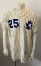 1958 Ray Crone Game Used Toronto Maple Leafs Baseball Rawlings Jersey Vintage