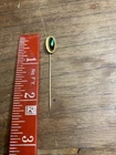 10K Antique Yellow Gold  Stick Pin Victorian Art Deco Vintage Jewelry 1.1