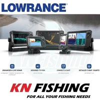 LOWRANCE EAGLE Chirp Fish Finder Plotter 5' 7' 9' with Transducer 50/200Hz