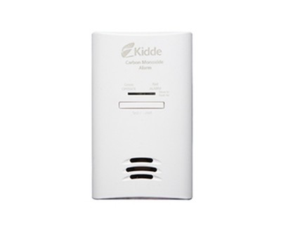 Kidde Carbon Monoxide Detector, Plug in Wall with AA Battery Backup, Test-Hush B
