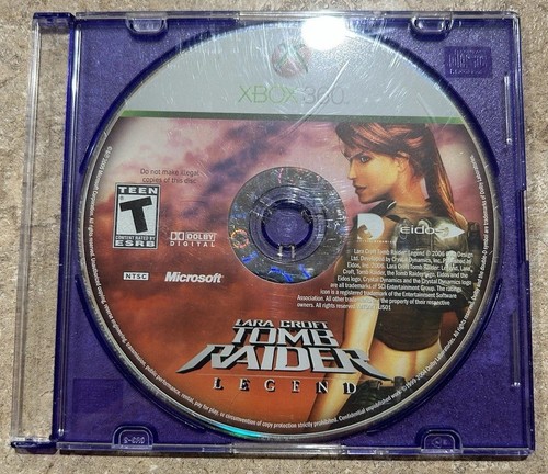 Lara Croft Tomb Raider Legend for XBOX 360 Tested And Working