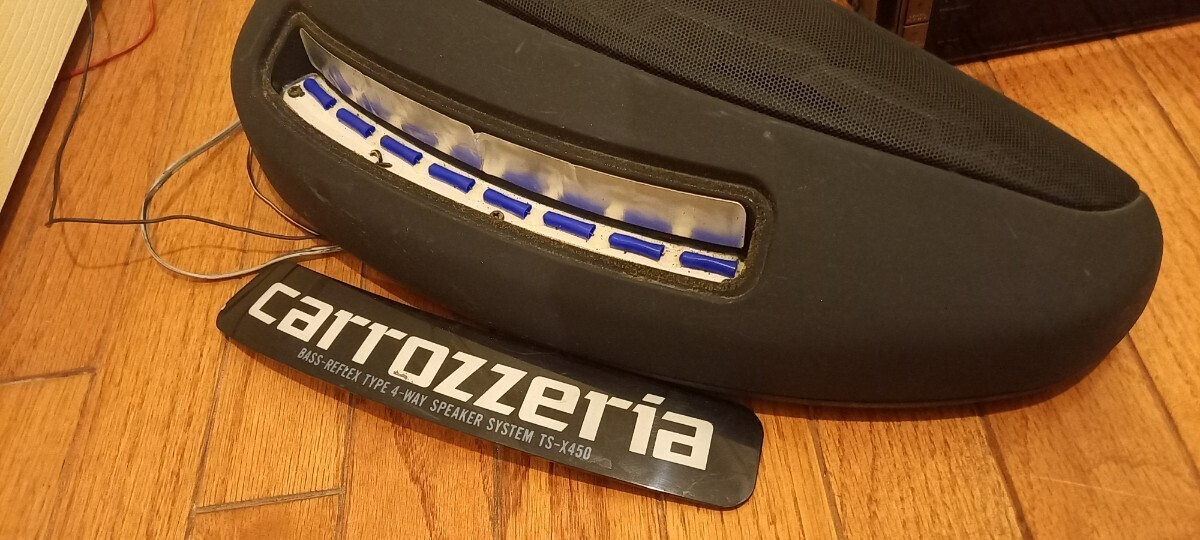 carrozzeria TS-X450 4-wayスピーカー Pioneer Carrozzeria TS-X450 4-Way Speaker Pair Japan Car Audio