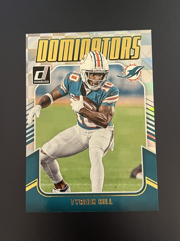 2024 Panini Donruss Dominators Tyreek Hill Miami Dolphins #27