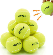 12 Pcs Squeaky Tennis Balls for Dogs - 2.58" Interactive Doggy Toys - Mini Safe,