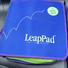 Leap Frog LeapPad Learning System Carrying Case 12 Books /Cartridges NO SYSTEM