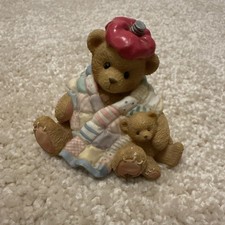 Cherished Teddies CAN'T BEAR TO SEE YOU UNDER THE WEATHER Get Well Figurine