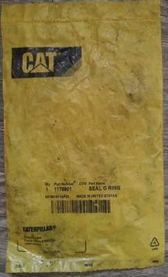 Genuine Caterpillar CAT 2.62 x 126.67mm 75A FKM Seal O-Ring Part# 1178801