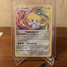 The Pokémon Company Jirachi 119/185 Vivid Voltage Amazing Rare Holo Eng 70HP on eBay