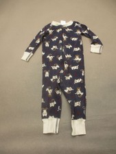 Hanna Andersson Size 9-18 mos Baby Organic Cotton One-Piece Pajama 439