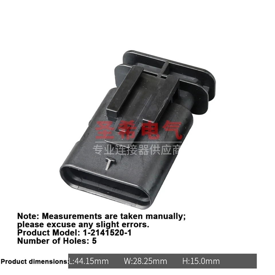 Air Flow Sensor Harness 5 PIN Connector PLUG 1-2141520-1 TE type 1-1718806-1 - Image 4 of 4