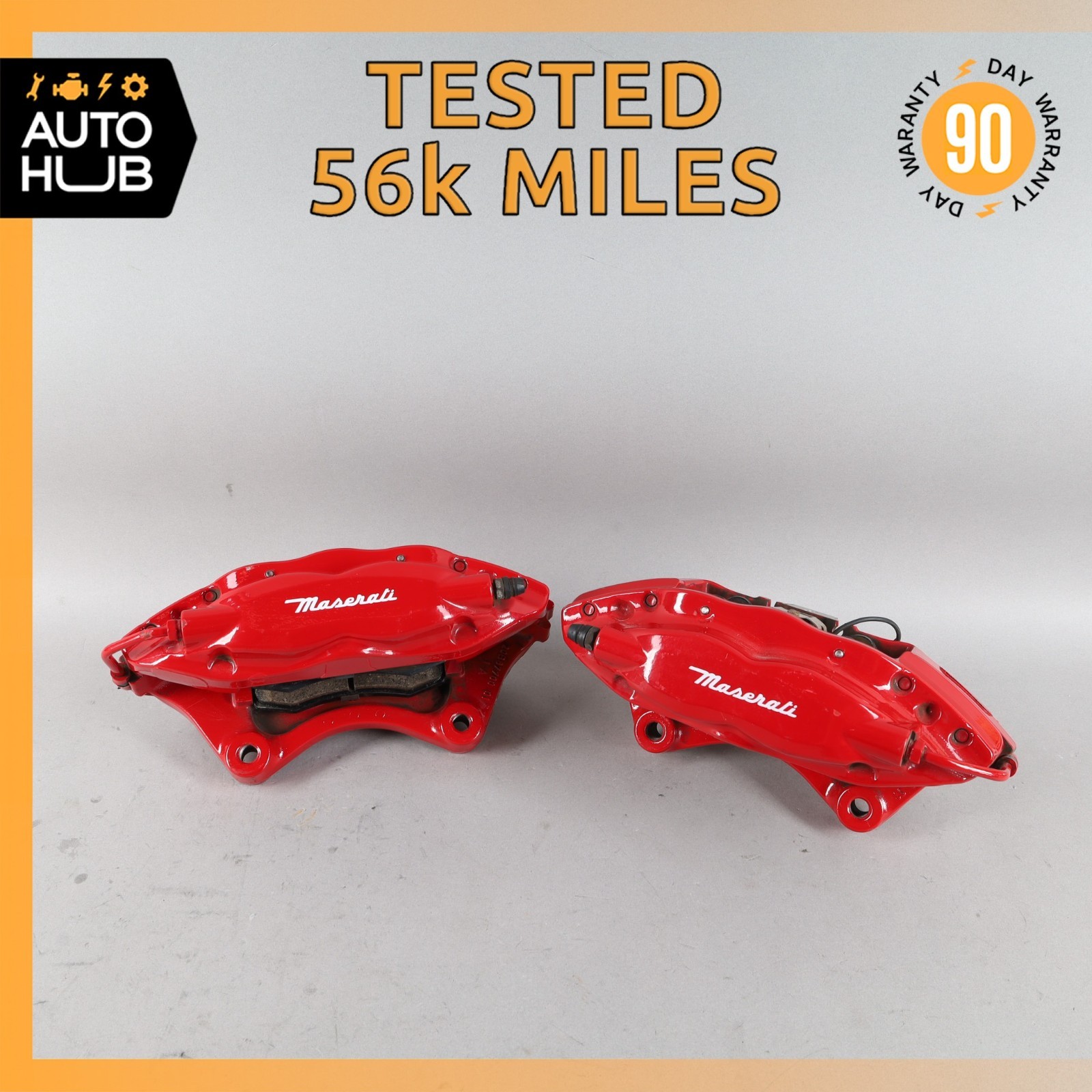 Maserati Quattroporte M156 GTS Rear Brake Caliper Set 670006308 OEM 56k