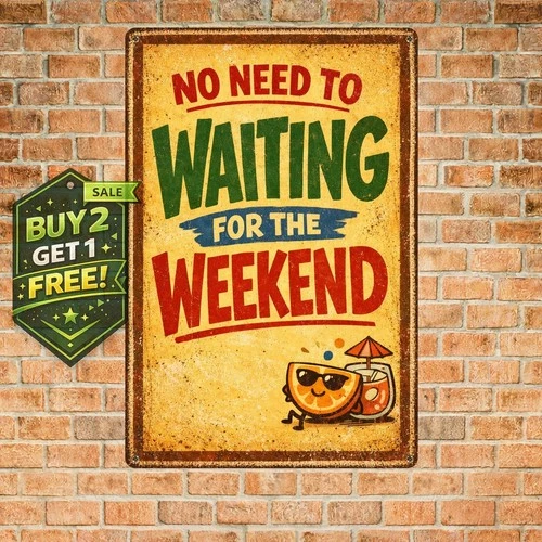 Funny Beer Signs Outdoor Vintage Metal Bar Tin Sign for Home Bar