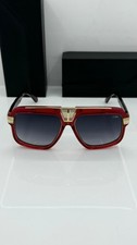 Cazal Legends Sunglasses Mod678 Gradient Lenses - Red With Gold Frame