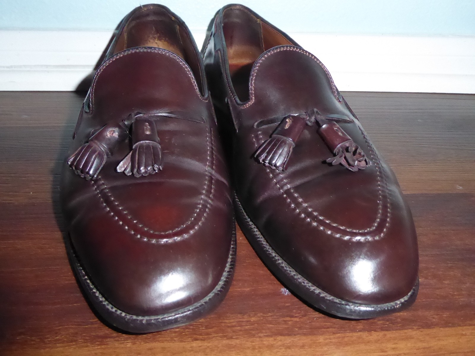 Alden 772 Color 8 Shell Cordovan Tassel Loafer