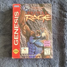 Sega Genesis Primal Rage Original Box Manual ...