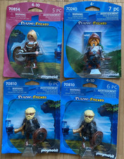 4x Playmobil Wikinger 70854 Schildmaid + 70240 + 2x 70810 Friends neu OVP Custom