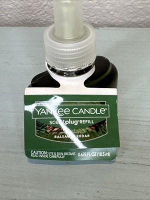 New Yankee Candle Scentplug Refill Balsam & Cedar Electric Home Fragrance