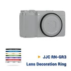 JJC GRIII Lens Ring Cap Decoration HDF Camera for Ricoh GR III GRIII GR3 as GN-1