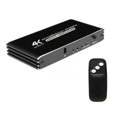3 Port 4K HDMI Switcher 3 In 1 Out HDMI With IR Remote Supporting MHL function