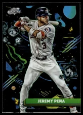 2025 Topps Chrome Cosmic REFRACTOR #89 Jeremy Peña