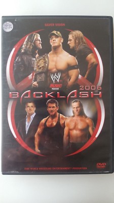 WWE Backlash 2006 DVD *TOP/NEU* mit Ric Flair Edge Triple H Kane Cena Big Show 