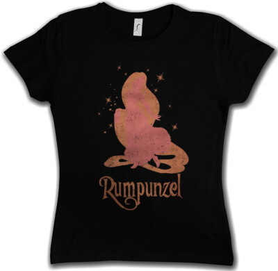 Rumpunzel Damen T-Shirt Fun Alcohol Drunk wasted intoxicated Party drunken