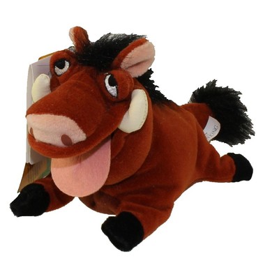Disney Store Pumbaa Lion King Mini Bean Bag Plush Tags - No Sound 8''...NEW