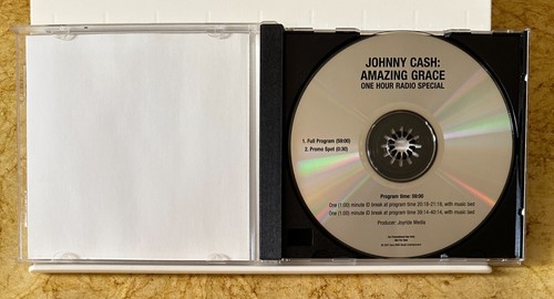 JOHNNY CASH : Amazing Grace: One Hour Radio Special : 2007 Promo Documentary CD - Picture 3 of 3