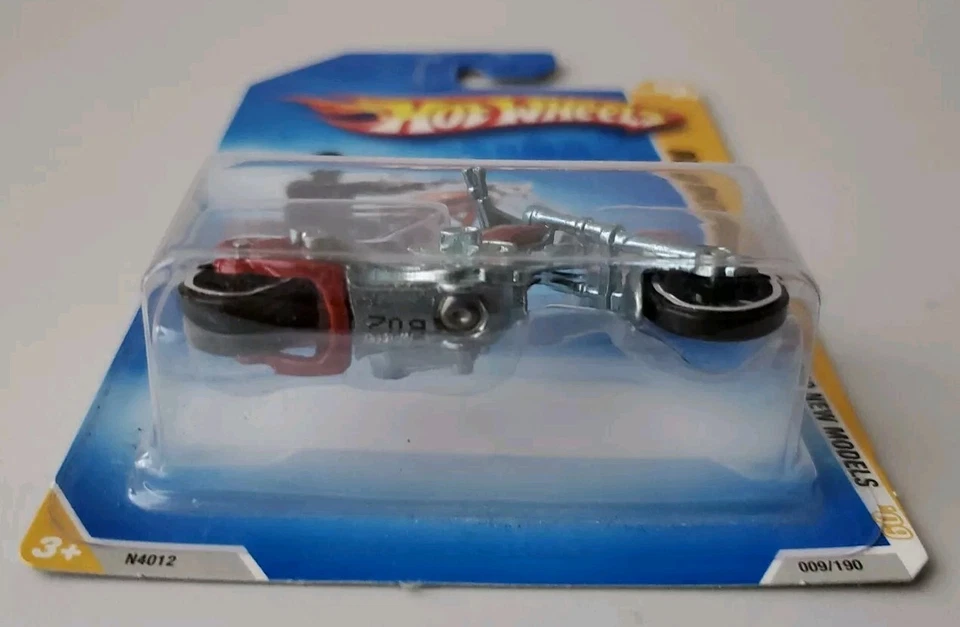 2009 HOT WHEELS OCC SPLITBACK VTWIN MATTEL 42 ORANGE COUNTY CHOPPER MOTORCYCLE - Image 3 of 4