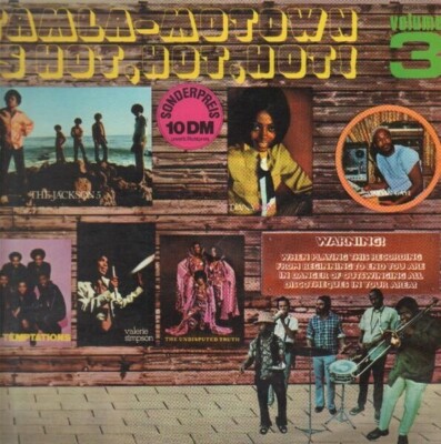 LP The Jackson 5, Valerie Simpson Tamla-Motown Is Hot, Hot, Hot! Volume 3