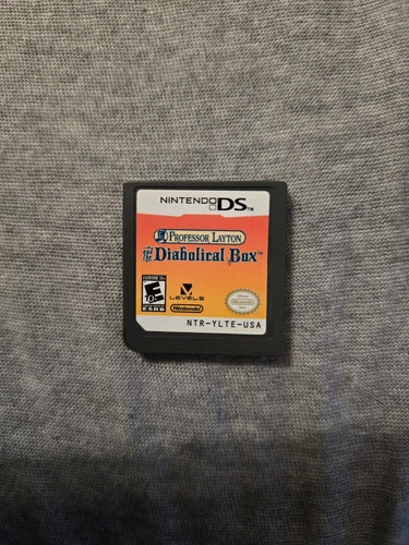 Professor Layton and the Diabolical Box (Nintendo DS, 2009) Cartridge Only